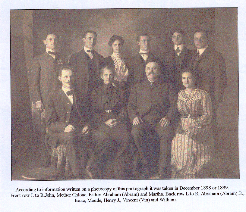 Photo DeGardeyn family 1898