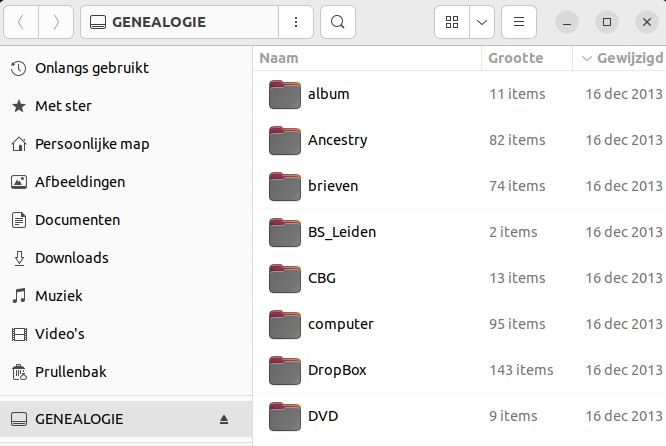 Genealogie-USB USB